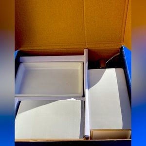 Gap bathroom set ombré grey new